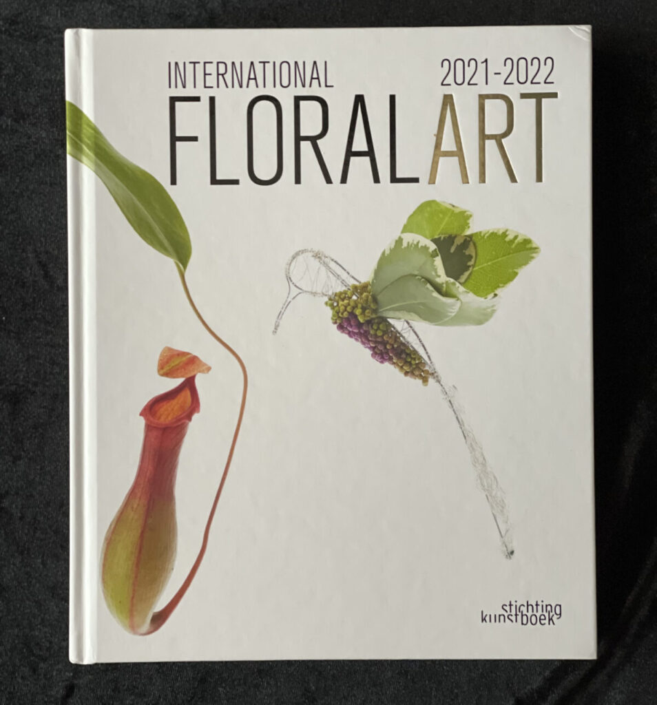 Floral Art Book Cover designed by Teresa Skues - Photography by N.D. Photography