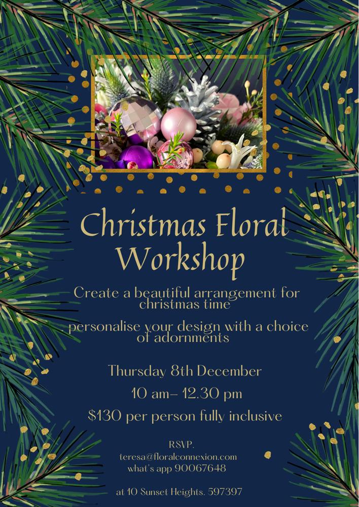 Christmas Floral Workshop